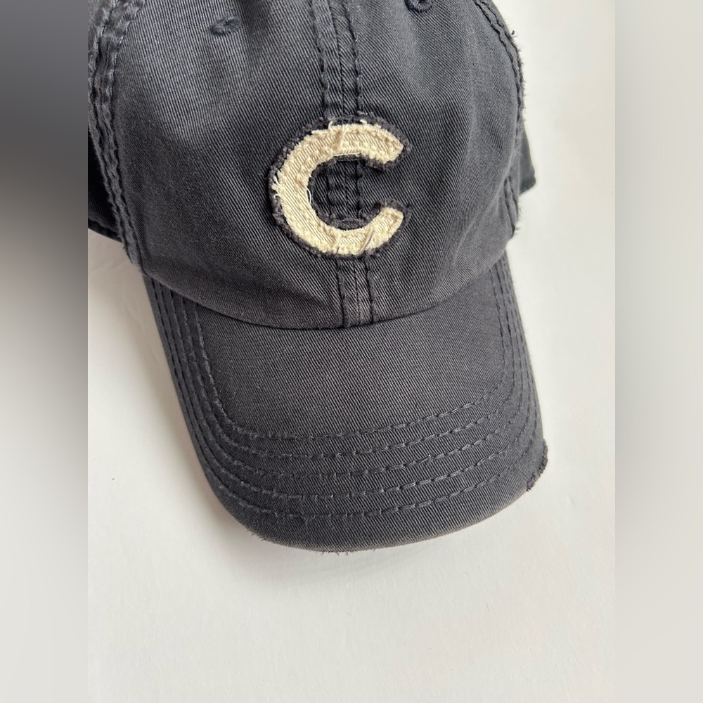 MLB Chicago Cubs Vintage Embroidered C Medium Cap - Picture 2 of 6